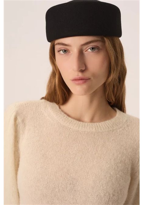 Des Petits Hauts Women's Bianca Cream Superfine Alpaca Peplum Sweater Des Petits Hauts |  | 1H26005602066